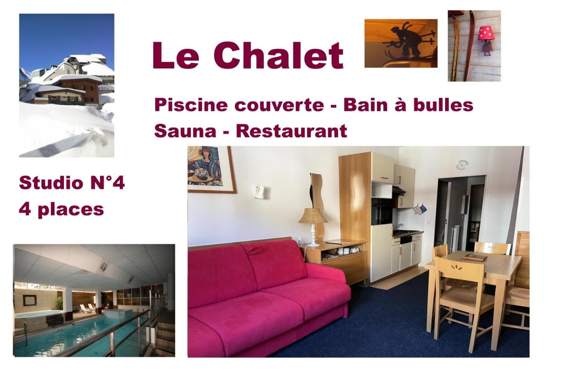 Le Chalet - Piscine 4 - Studio Pour 4 Personnes Mae-8764 Gourette Exterior foto